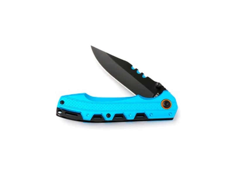 Whitby Liner Blue Aluminium Lock Knife 8.3cm