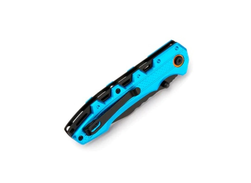 Whitby Liner Blue Aluminium Lock Knife 8.3cm