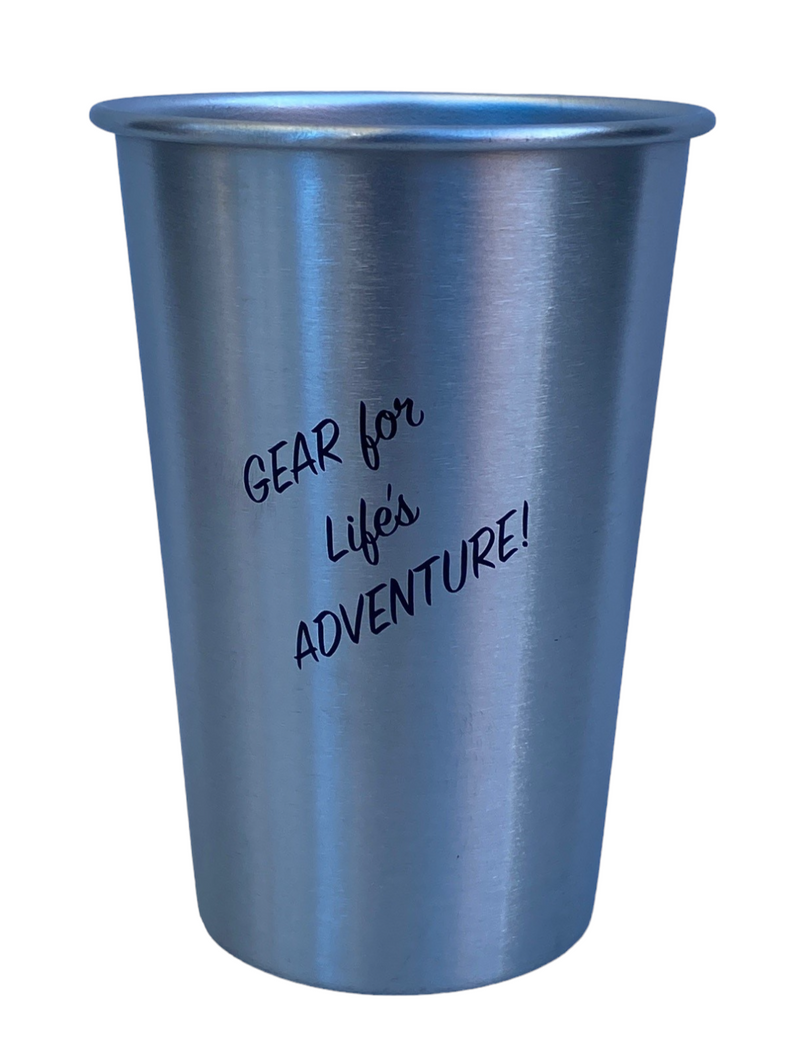 Gearshop Steel Pint Cup 500ml