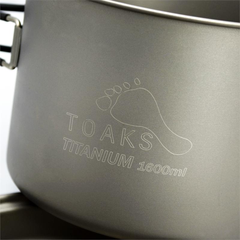 Toaks Titanium 1600ml Pot