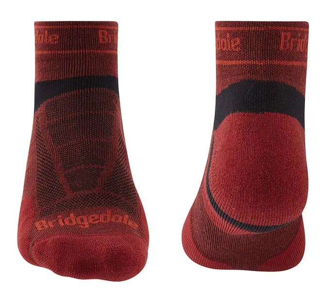 Bridgedale Men's Trail Run Ultra-Light Merino Mini Crew Sock