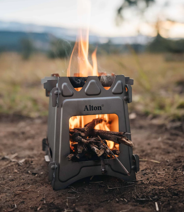 Alton Titanium Flatpack Twig Stove