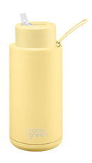 Frank Green Ceramic 34oz/1L Reusable Bottle with Straw