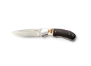 Whitby Staghorn & Ebony Knife with Sheath 8.9cm | Gearshop NZ
