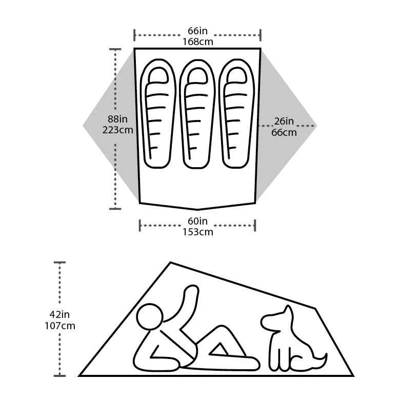 Big Agnes Tiger Wall 2 Carbon