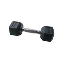 York Hexagonal Rubber Dumbbell