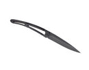 Deejo Black 37g Knife with Ebony Handle, Ride or Die