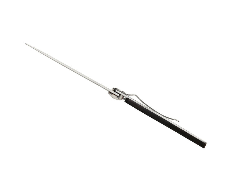 Deejo Tattoo 37g Knife with Ebony Handle, Biker