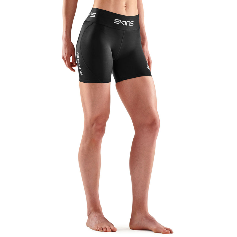 Skins Series 1 Womens Shorts, Black