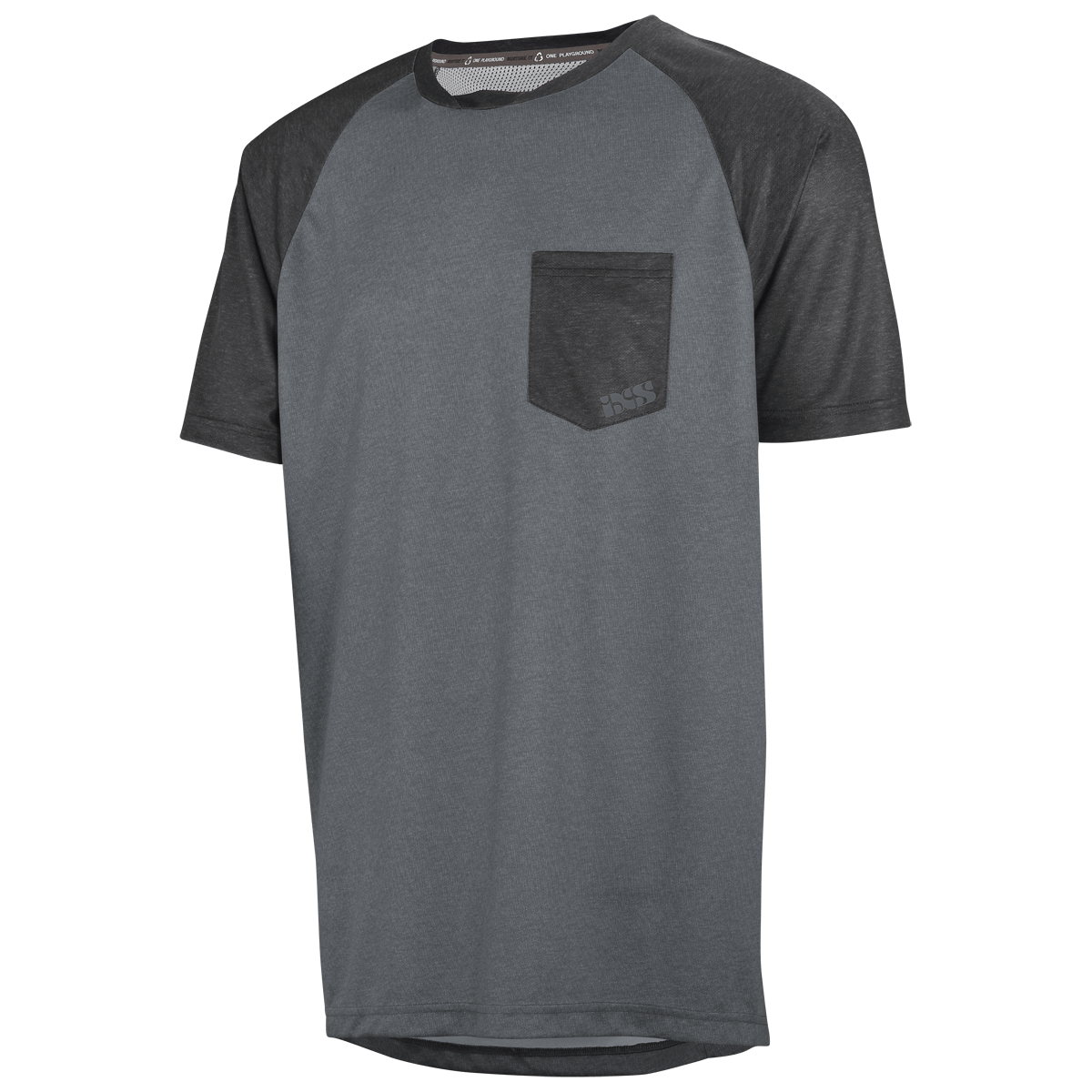 IXS Flow Jersey - Graphite/Black - Small