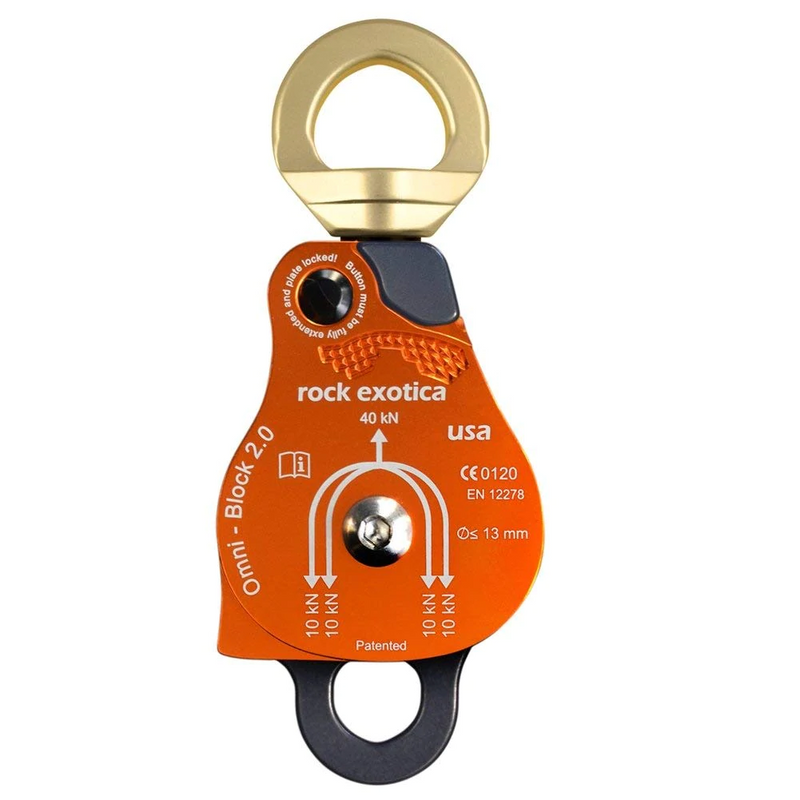 Rock Exotica 2.0 Omni Block Single Pulley