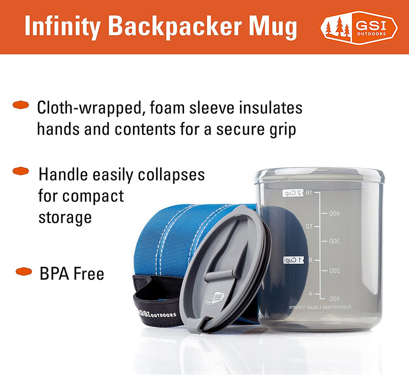 GSI Infinity Backpacker Mug, 500 ml