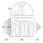 Big Agnes Chimney Creek 6 Person Tent