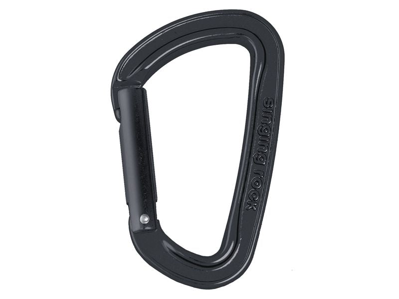Singing Rock Extasy Straight Gate Carabiner Black