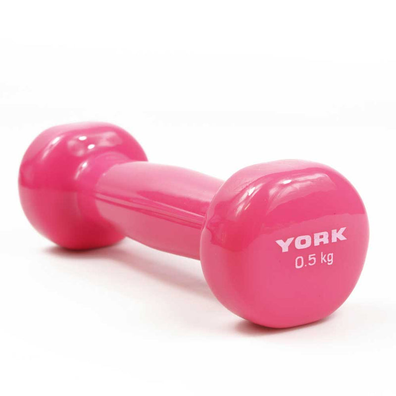 York Vinyl Dipped Dumbbell