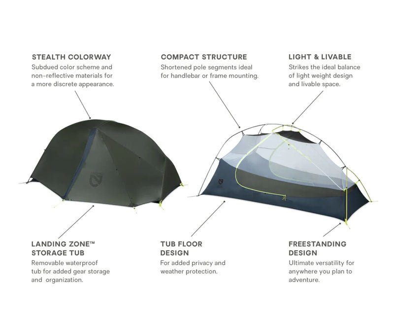 Nemo  Dragonfly Bikepack Tent - 2P