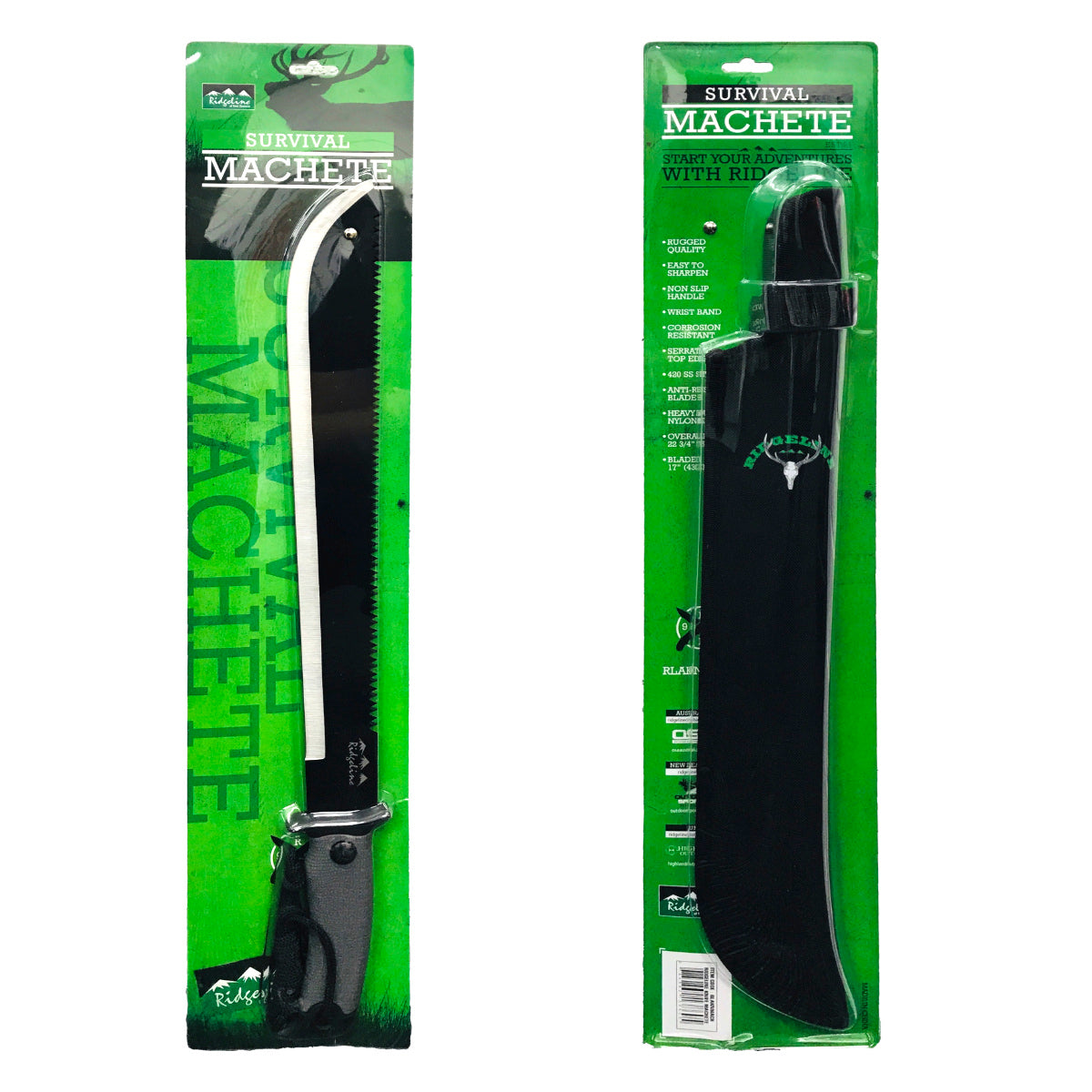 Ridgeline Survival Machete, 43cm