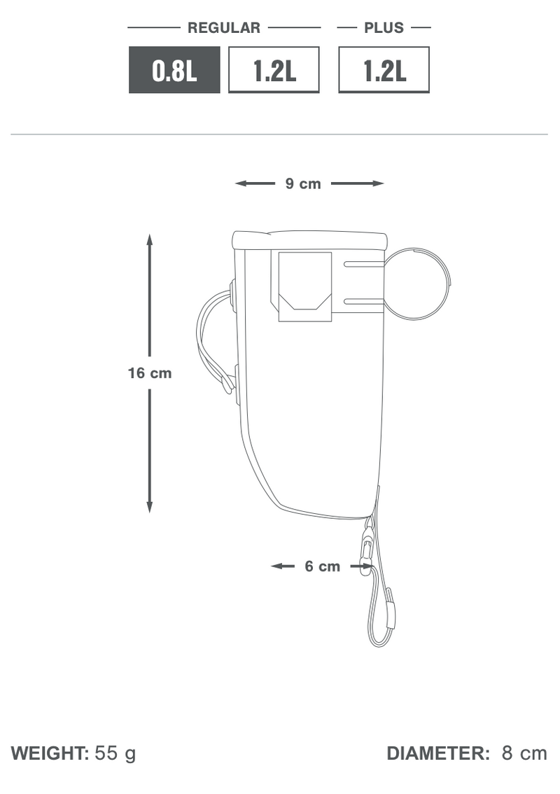 Apidura Backcountry Food Pouch