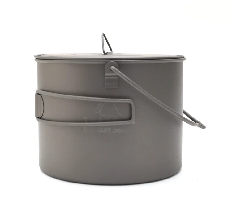 Toaks Titanium 1300ml Pot with Bail Handle