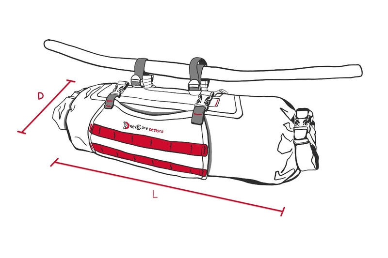 Revelate Designs Sweetroll Waterproof Bar Carrying System