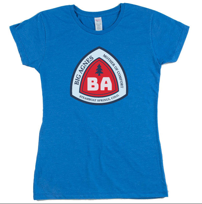 Big Agnes Womens Blaze Logo T-Shirt