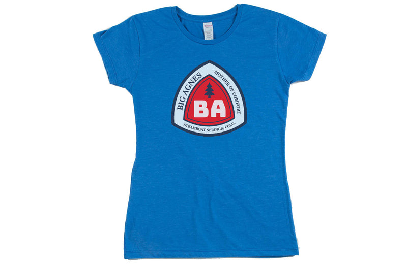 Big Agnes Womens Blaze Logo T-Shirt