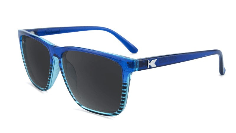 Knockaround Fast Lane Polarized Sunglasses, Blues On The Water