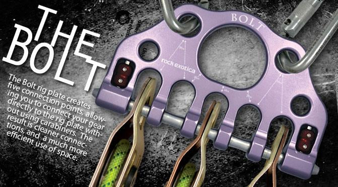 Bolt Rigging Plate Rock Exotica The Bolt Rigging Plate | Gearshop NZ