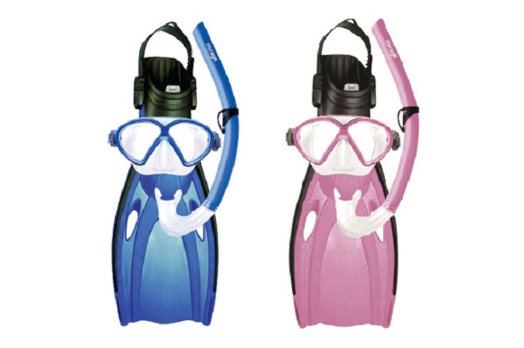 Mirage Comet Junior Mask, Snorkel & Fin Set