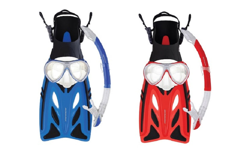 Mirage Crystal Junior Mask, Snorkel & Fin Set