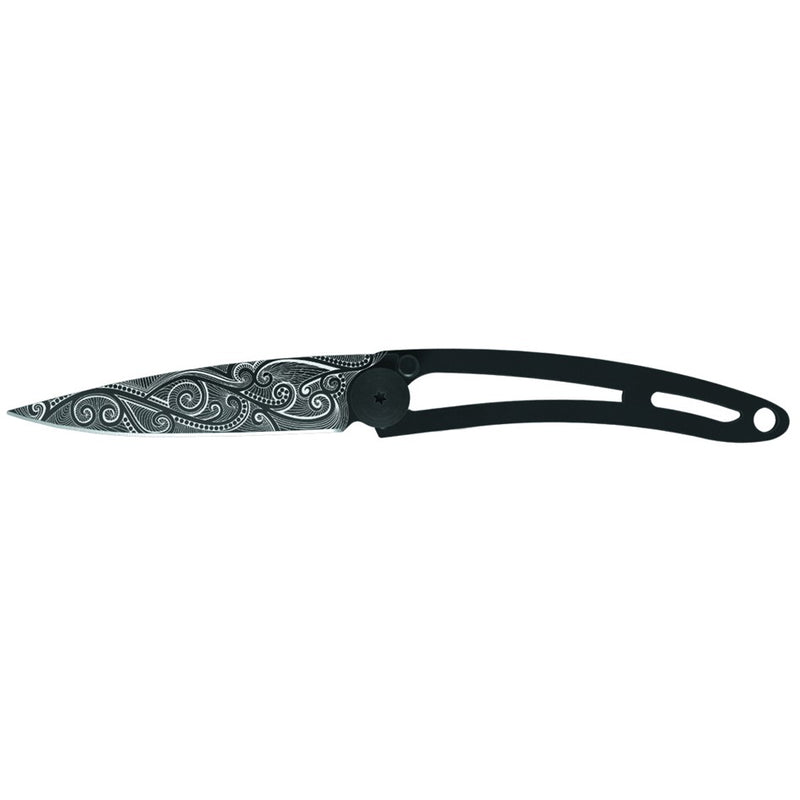 Deejo Naked 15g Knife, Pacific Black