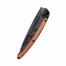 Deejo Black 37g Knife with Coral Handle, Galleon