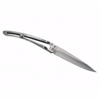 Deejo Tattoo 37g Knife with Ebony Handle, Biker