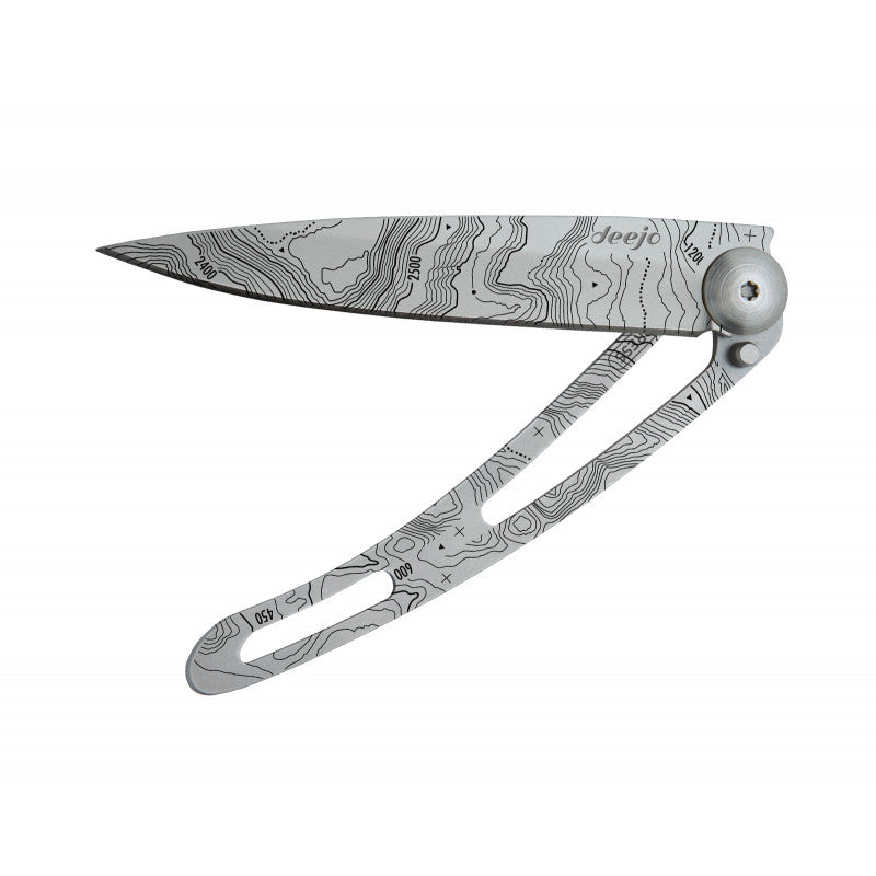 Deejo Naked 37g Knife, Topography