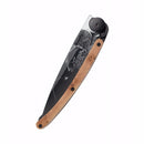 Deejo Black 37g Knife with Juniper Handle, Trout