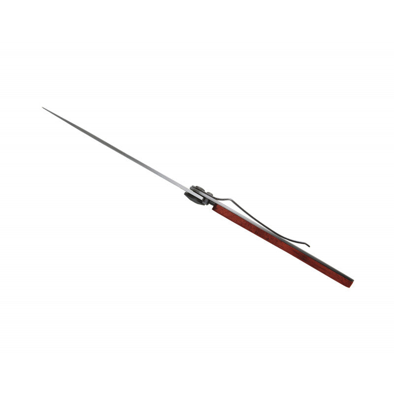 Deejo Tattoo 37g Knife with Coral Handle, Manuscript