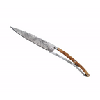 Deejo Tattoo 37g Knife with Juniper Handle, Fish