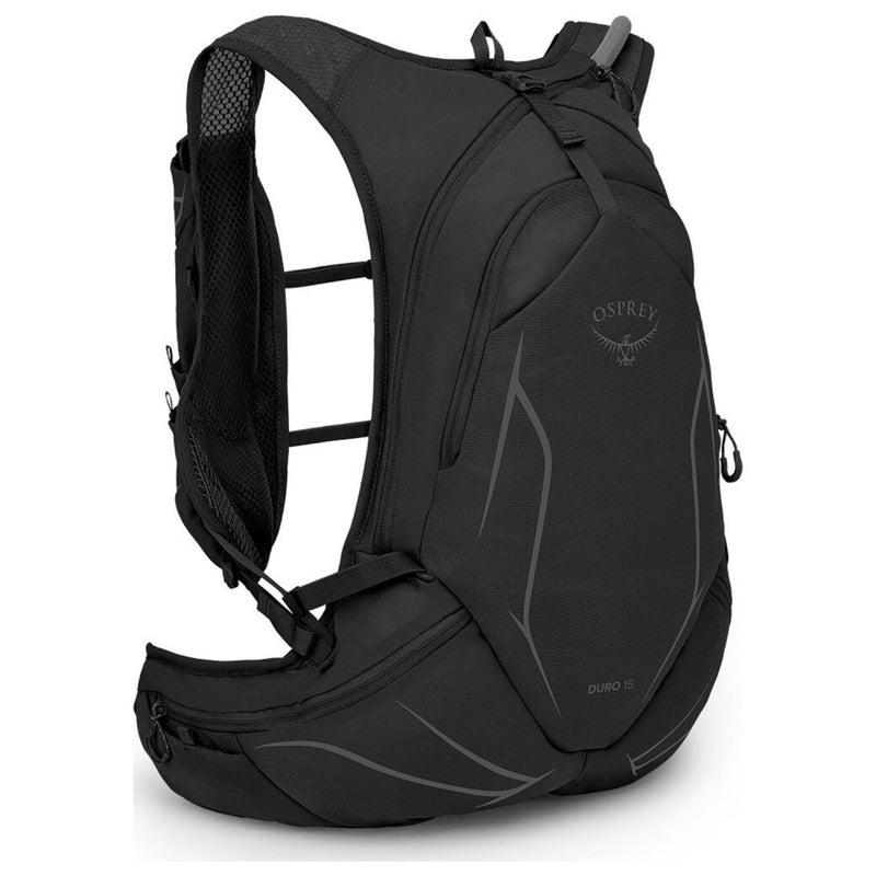Osprey Duro Trail Backpack, Dark Charcoal Grey