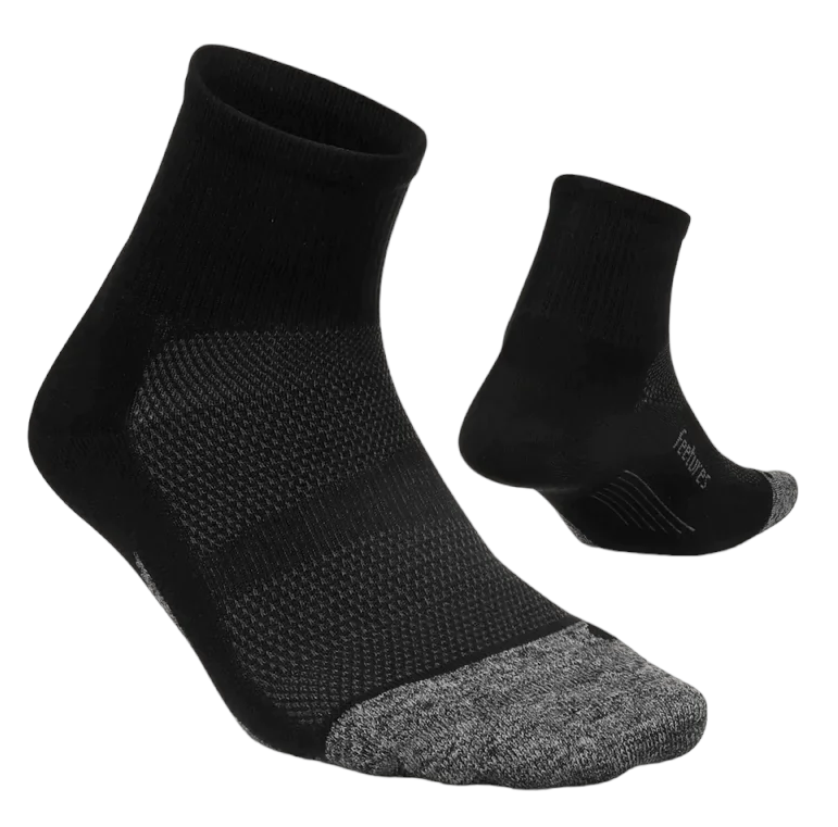 Feetures Elite Light Cushion Quarter Socks