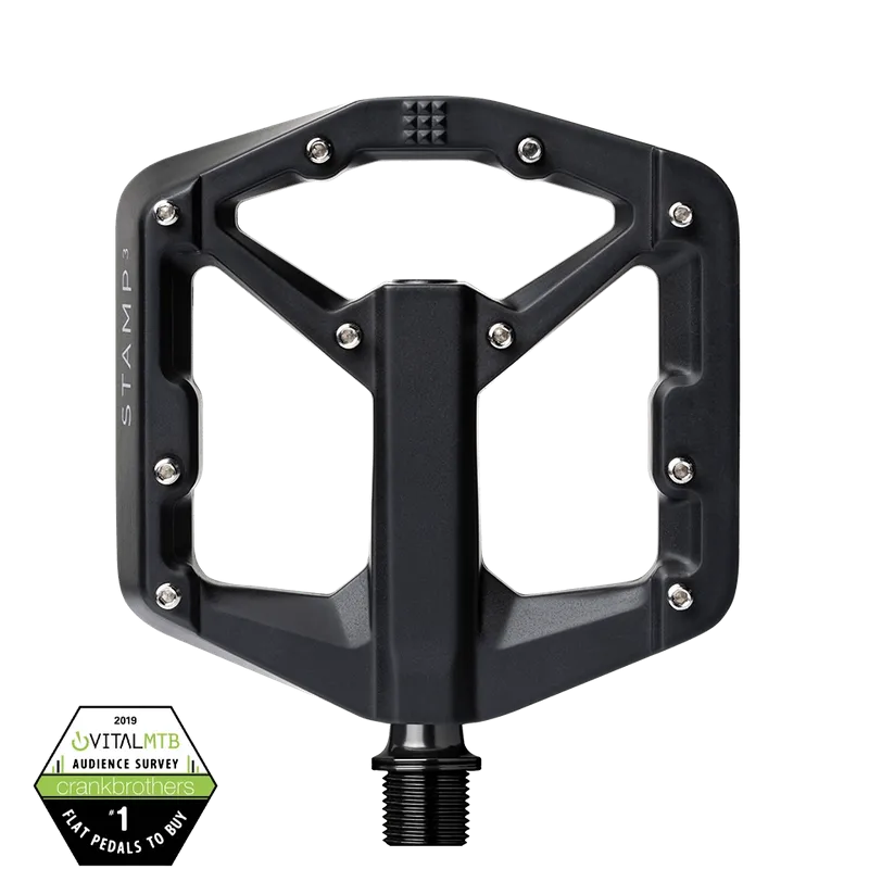 Crankbrothers MTB Pedal Stamp 3 Small Black Magnesium