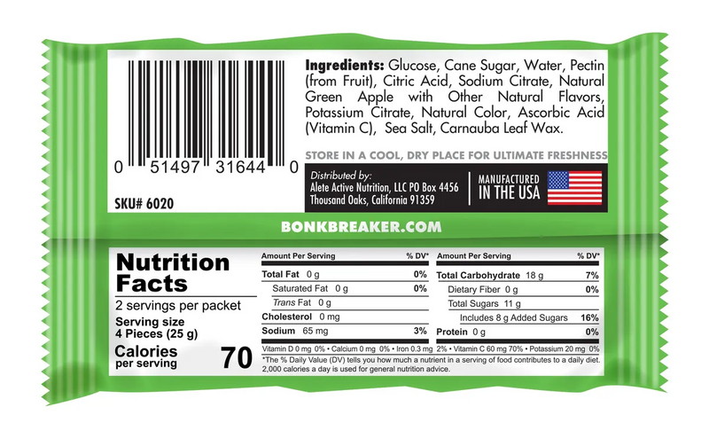 Bonk Breaker Energy Chews 1x 50g pack