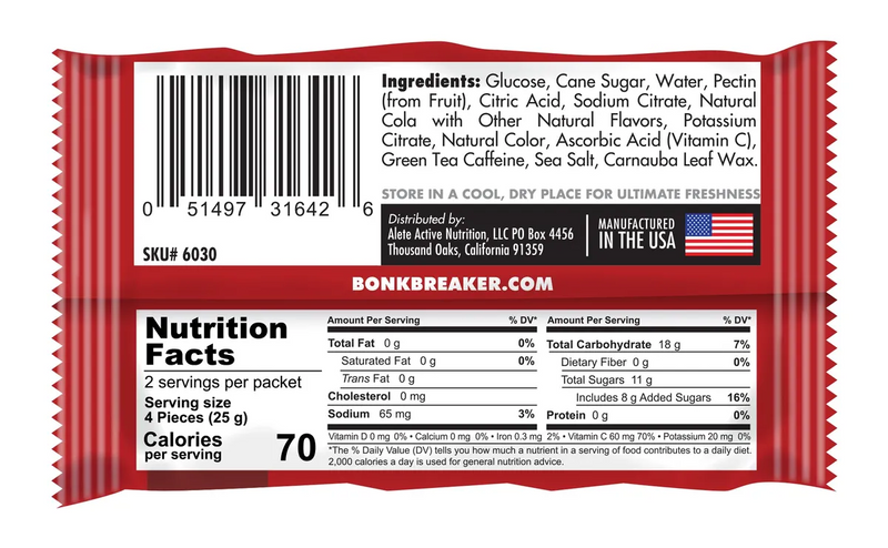 Bonk Breaker Energy Chews 1x 50g pack