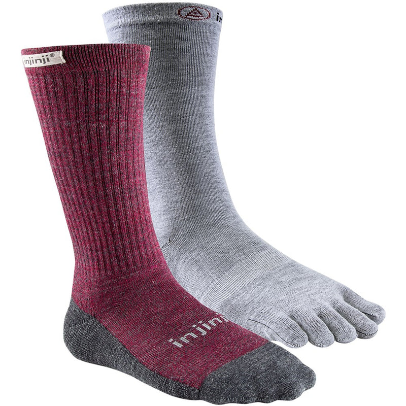 Injinji OUTDOOR HIKER + LINER Women's Crew