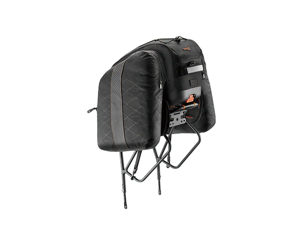 Ibera PakRak Multimount Commuter Expandable Pannier Blk