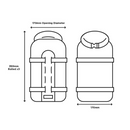 Restrap Fork Bag 5L - Black