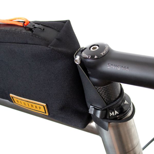 Restrap Top Tube Bag 0.8L - Black