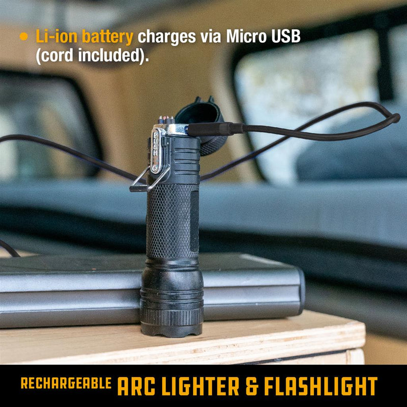 UCO Rechargable Arc Lighter & LED Torch