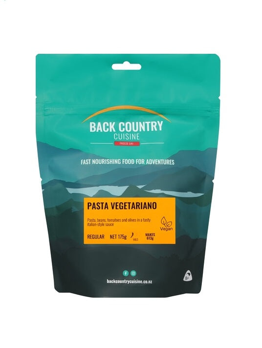 Back Country Cuisine Pasta Vegetariano