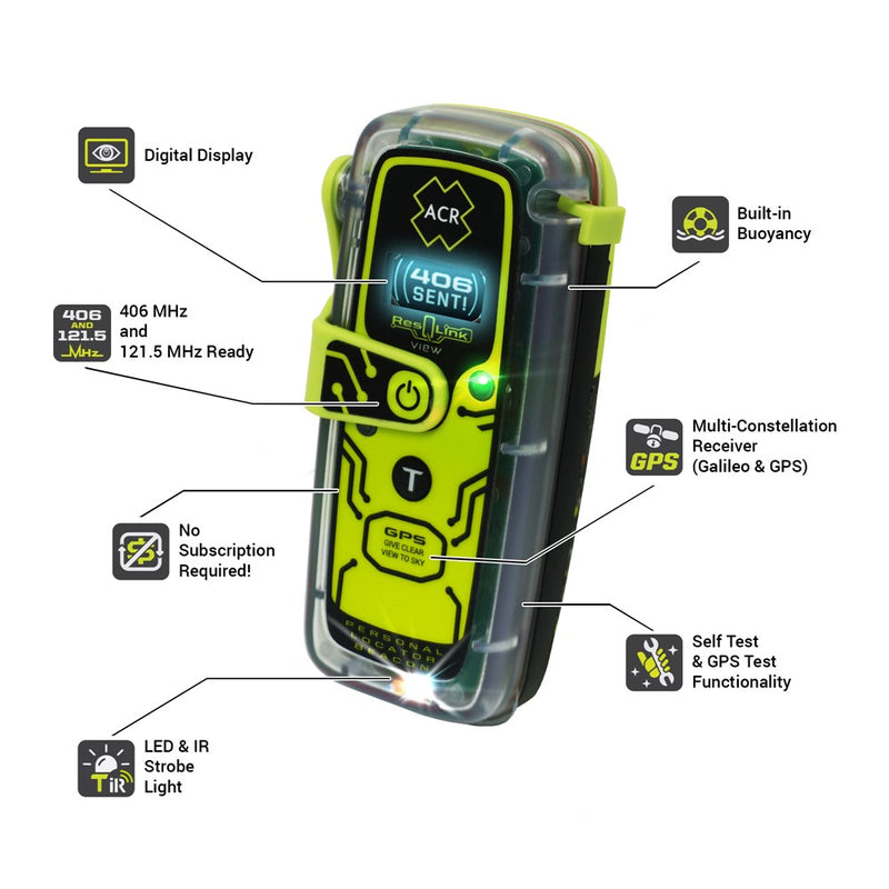 ACR Resqlink 425 GPS 406 PLB