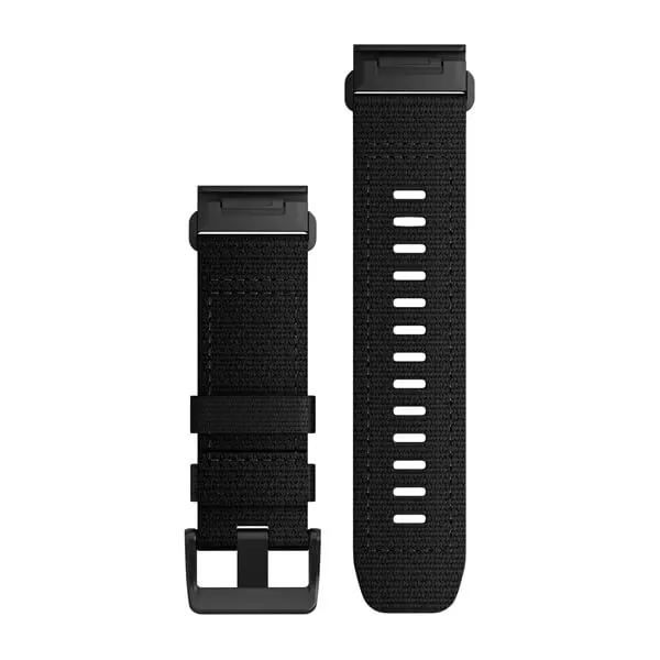 Garmin Quickfit 26 Watch Band - Tactical Black Nylon